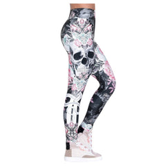 Sport Skull Print Legging