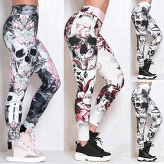 Sport Skull Print Legging