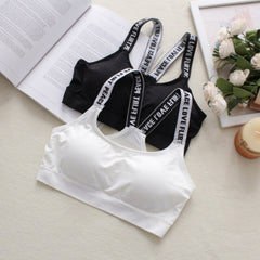 letter Sports Bra